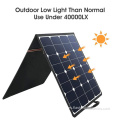 Cargador solar plegable de panel solar portátil de 100W 18 V